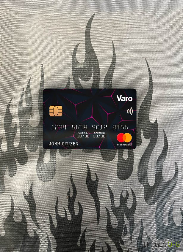 USA Californie Varo bank mastercard photolook ,